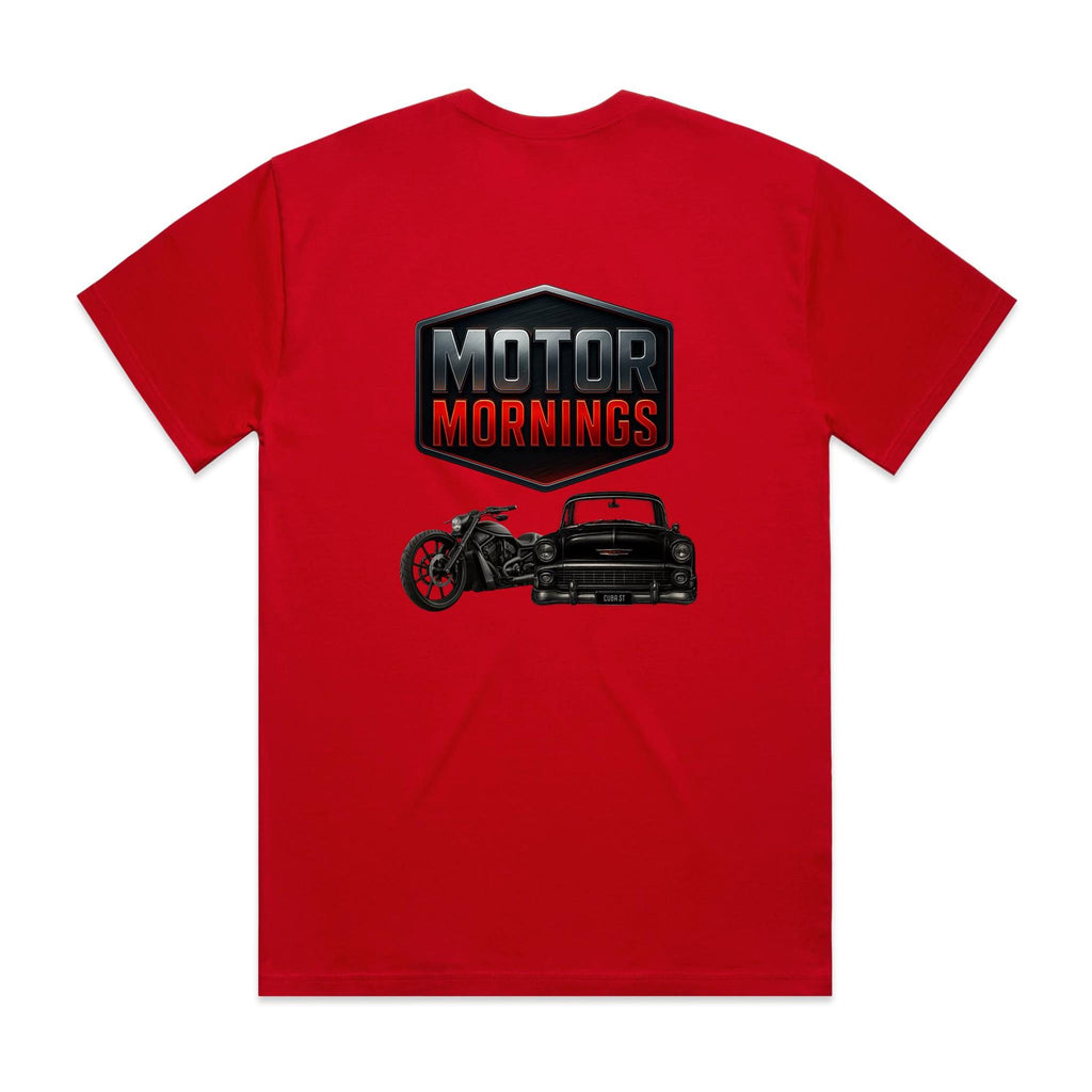 Motor Mornings Heavy Tee