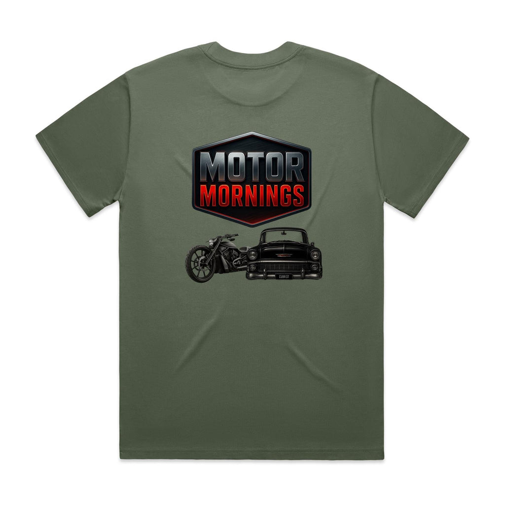 Motor Mornings Heavy Tee