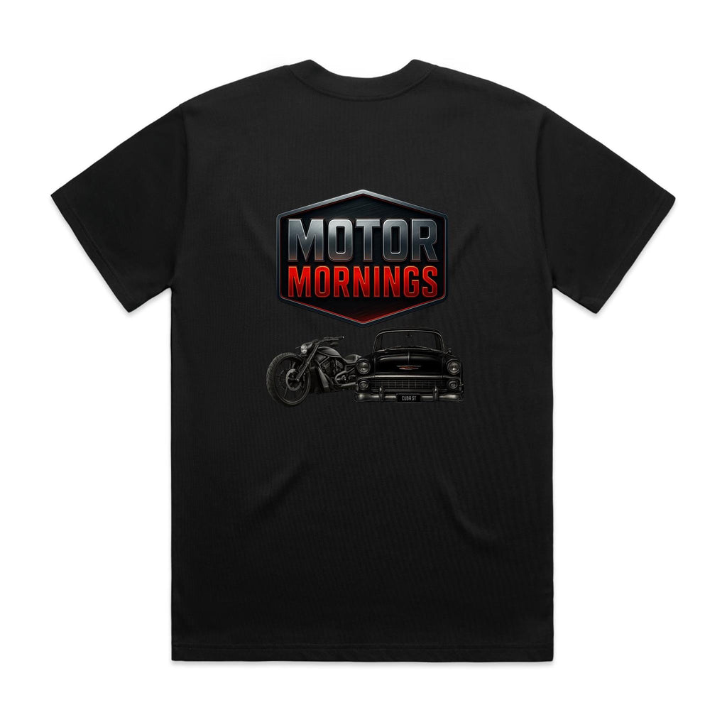 Motor Mornings Heavy Tee